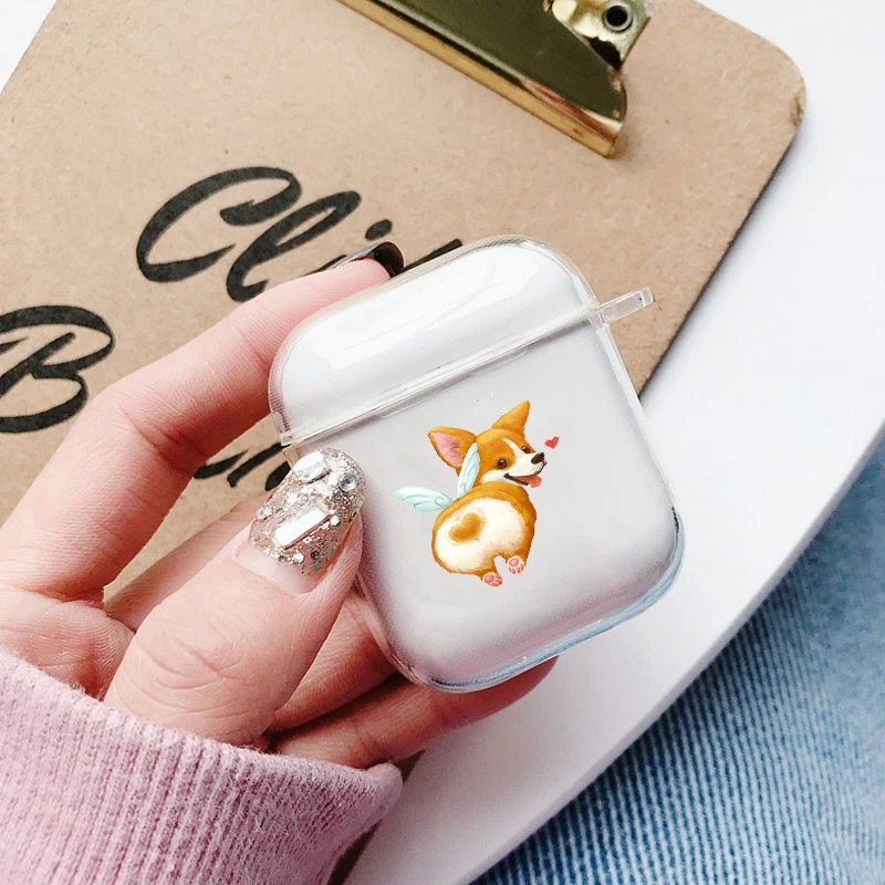 Милый вельш корги Butt животного щенка чехол для гарнитура для Airpods чехол для Airpods Pro Мягкий ТПУ белая наушники чехол Capa
Милый вельш корги Butt животного щенка чехол для гарнитура для Airpods чехол для Airpods Pro Мягкий ТПУ белая наушники чехол Capa