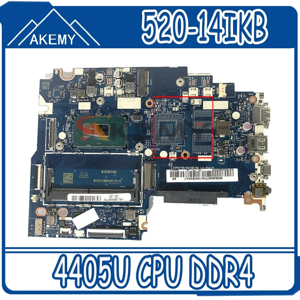 brand new CIUYA/YB/SA/SB/SD LA-E541P motherboard for Lenovo Flex 5-1470 Yoga 520-14IKB Motherboard 4405U CPU DDR4 100% test OK
brand new CIUYA/YB/SA/SB/SD LA-E541P motherboard for Lenovo Flex 5-1470 Yoga 520-14IKB Motherboard 4405U CPU DDR4 100% test OK