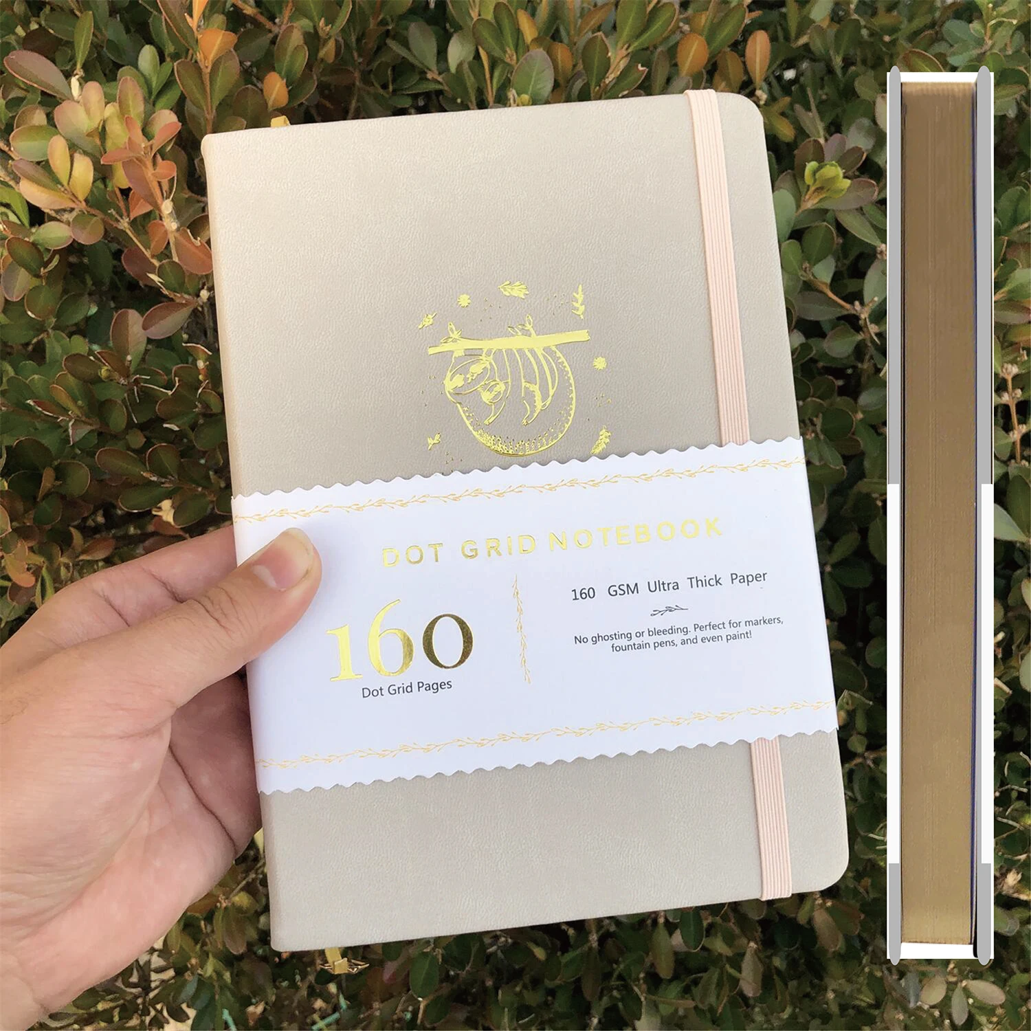 Koala Bullet Planner A5 Notebook Dotted Journal 5*5 mm Dots 160oages 160gsm Bamboo Paper GOLD Edges
Koala Bullet Planner A5 Notebook Dotted Journal 5*5 mm Dots 160oages 160gsm Bamboo Paper GOLD Edges