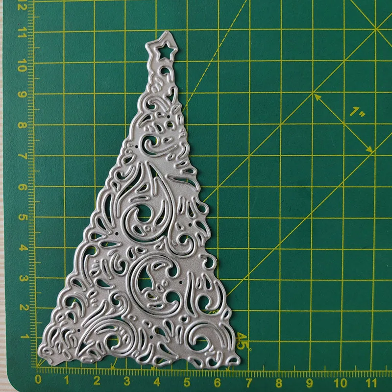 new Christmas tree Metal steel frames Cutting Dies DIY Scrap booking Photo Album Embossing paper Cards
new Christmas tree Metal steel frames Cutting Dies DIY Scrap booking Photo Album Embossing paper Cards