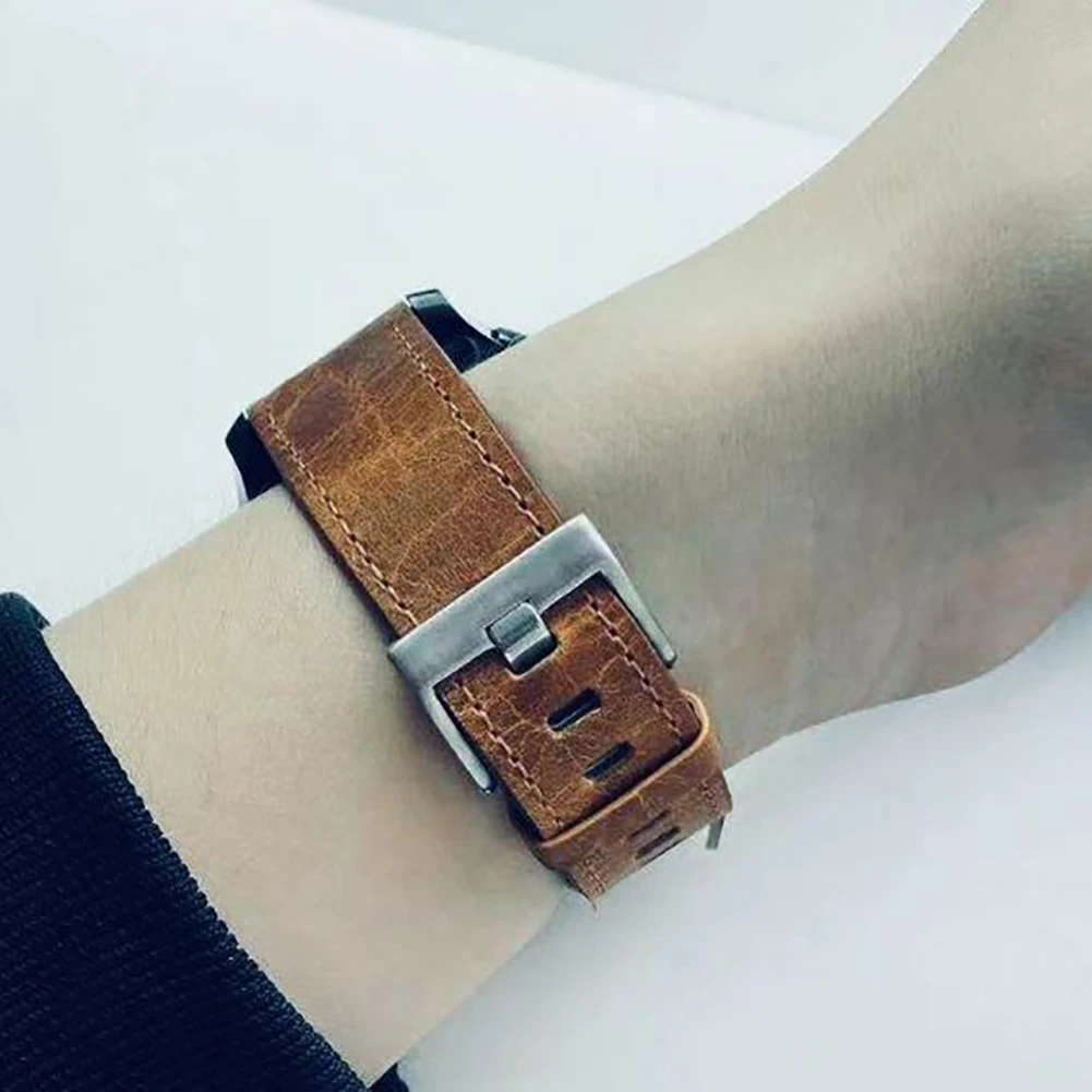 1 Pcs 22 mm Leather Watchstrap Watch Band Accessories Women Men Fashionable Adjustable Waterproof High Quality Wrist Belt
1 Pcs 22 mm Leather Watchstrap Watch Band Accessories Women Men Fashionable Adjustable Waterproof High Quality Wrist Belt