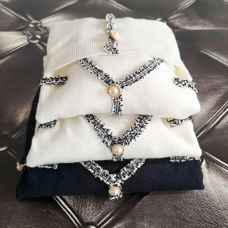 2023 Autumn Winter New Women's T-shirt Korean Loose V-neck Long Sleeve Sweater Ladies Knitted Pullover Solid Kintting Tops Y655
2023 Autumn Winter New Women's T-shirt Korean Loose V-neck Long Sleeve Sweater Ladies Knitted Pullover Solid Kintting Tops Y655
