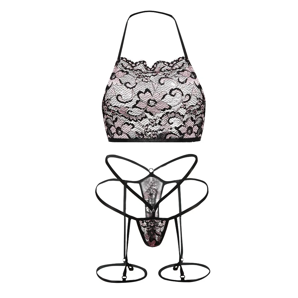 New Sexy Women Lace Lingerie Bedroom Costume Bra Thong With Garter Set Underwear Lace embroidered garter underwear set
New Sexy Women Lace Lingerie Bedroom Costume Bra Thong With Garter Set Underwear Lace embroidered garter underwear set
