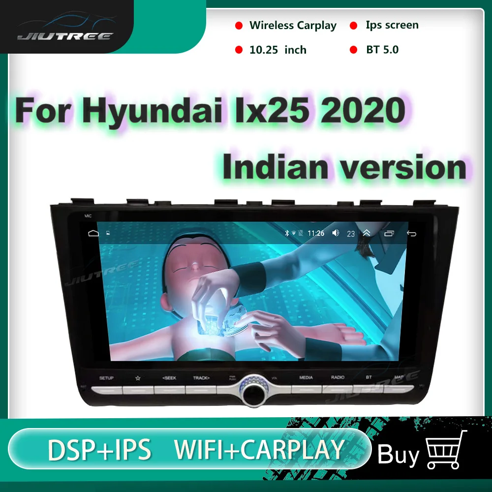 2 Din 10.25 Inch Android 10.0 Car Radio For Hyundai IX25 2020 GPS Navigation Auto Stereo Reciver DVD Video Multimedia Player
2 Din 10.25 Inch Android 10.0 Car Radio For Hyundai IX25 2020 GPS Navigation Auto Stereo Reciver DVD Video Multimedia Player