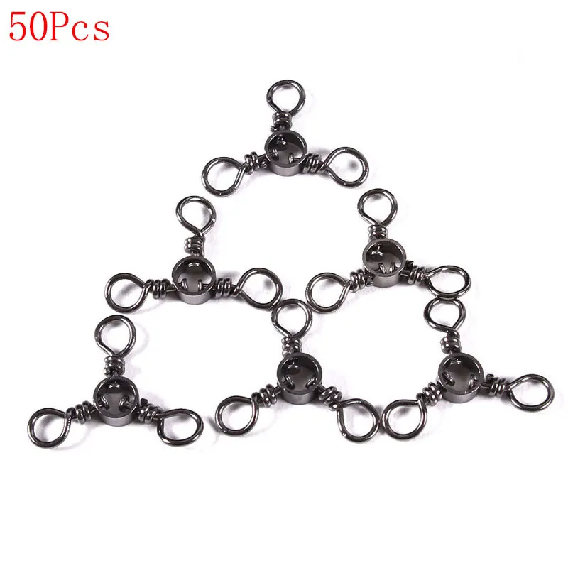50PCS 1/2/4/6# Stainless Steel Fishing Connector Pin Bearing Rolling Rotation Snap Pin Fishing Connector Fishing Gear Accessorie
50PCS 1/2/4/6# Stainless Steel Fishing Connector Pin Bearing Rolling Rotation Snap Pin Fishing Connector Fishing Gear Accessorie