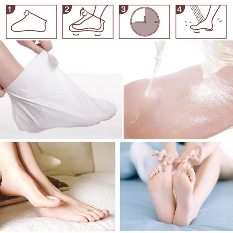 2 Pcs One Bag Pure aloe Foot Care For Feet Exfoliating Foot Mask Socks For Pedicure Care Moisturizing Removal Dead Skin 2021
2 Pcs One Bag Pure aloe Foot Care For Feet Exfoliating Foot Mask Socks For Pedicure Care Moisturizing Removal Dead Skin 2021