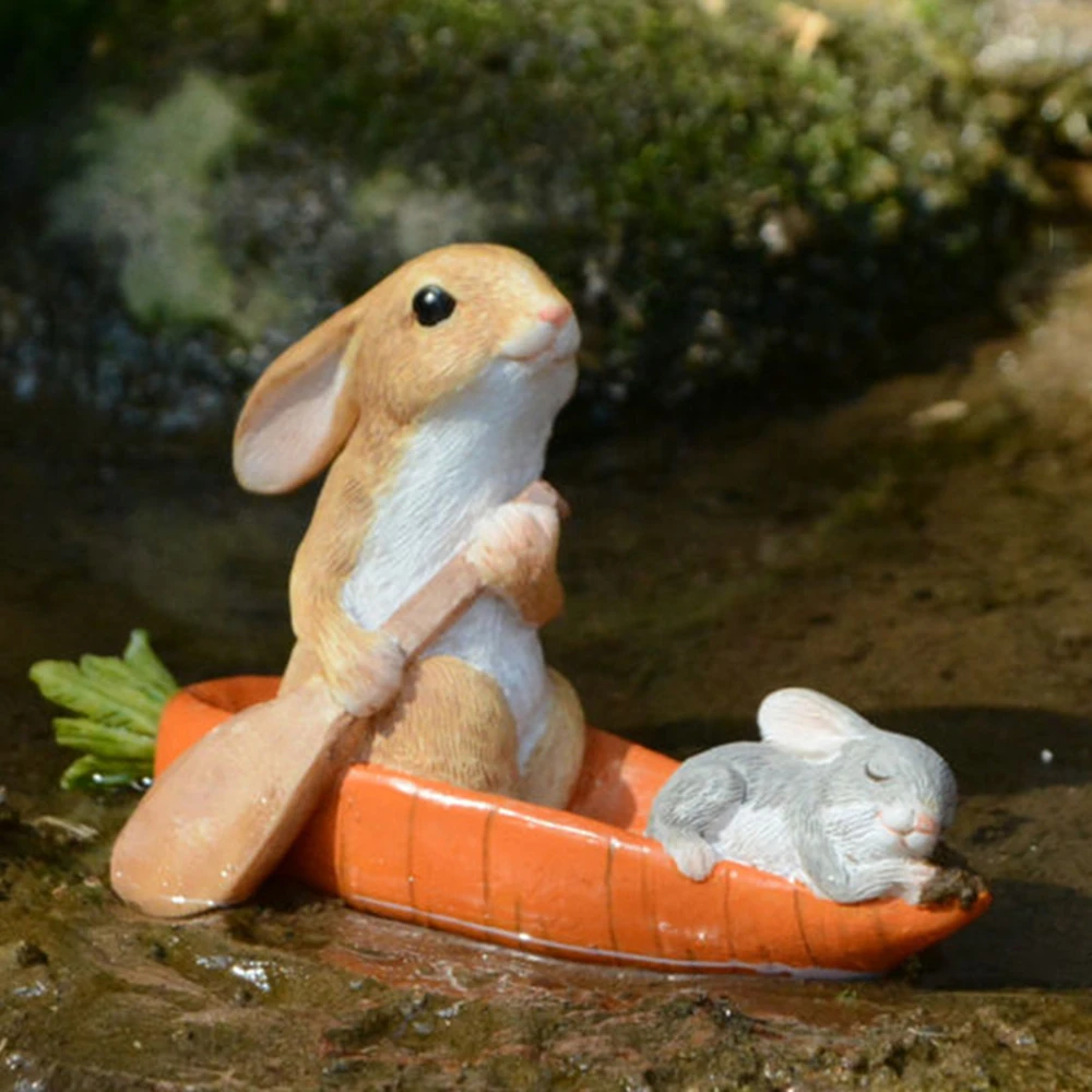 Everyday Collection Easter Decorations for Home Cute Rabbit Figurines Miniature Tabletop Ornaments Fairy Garden Thanksgiving
Everyday Collection Easter Decorations for Home Cute Rabbit Figurines Miniature Tabletop Ornaments Fairy Garden Thanksgiving