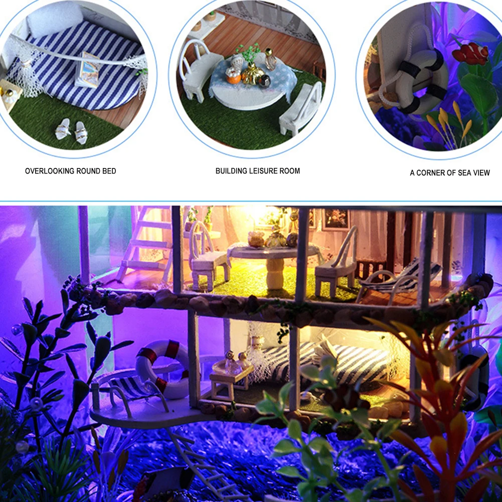 DIY Dollhouse Furniture Assembled Model Building Blocks 3D Miniature Doll House Toys for Children Adult Brithday Christmas Gifts
DIY Dollhouse Furniture Assembled Model Building Blocks 3D Miniature Doll House Toys for Children Adult Brithday Christmas Gifts