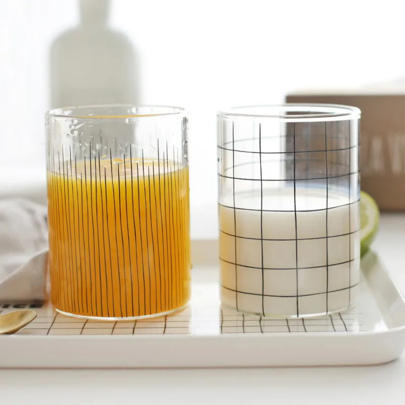 Hand-painted lattice Glass Water Cup Glass Cup Can Shape Drinking Glass Water And Wine Glass Cup Home Bar Drinkware
Hand-painted lattice Glass Water Cup Glass Cup Can Shape Drinking Glass Water And Wine Glass Cup Home Bar Drinkware