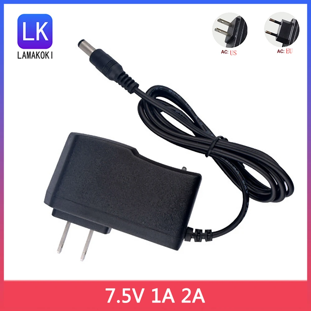 Universal AC 100-240V to DC 7.5V 2A 2000MA 15W Switching Power Supply 7.5 V Volt Converter power Adapter
Universal AC 100-240V to DC 7.5V 2A 2000MA 15W Switching Power Supply 7.5 V Volt Converter power Adapter