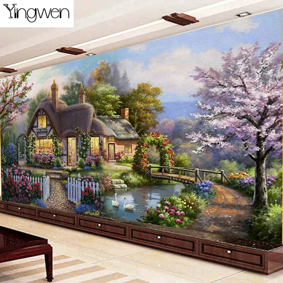 5D DIY Diamond Painting Garden House Dream Home Full Square Round Embroidery Mosaic Cross Stitch Kits Home Decoration Art Gift
5D DIY Diamond Painting Garden House Dream Home Full Square Round Embroidery Mosaic Cross Stitch Kits Home Decoration Art Gift
