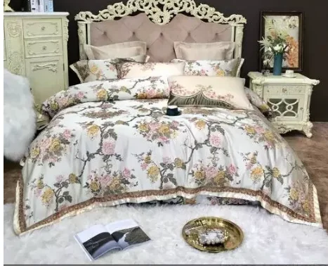 Luxury embroider Jacquard 100% cotton Bedding Sets queen King Size Bed Set Duvet Cover Sheet pillowcase 4/6/8/9pcs bedcloth
Luxury embroider Jacquard 100% cotton Bedding Sets queen King Size Bed Set Duvet Cover Sheet pillowcase 4/6/8/9pcs bedcloth