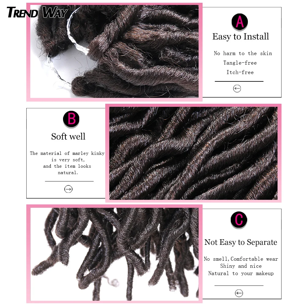 22Inch Synthetic Curly Faux Locs Crochet Hair Long Soft Dreadlocks Braiding Hair Heat Extensions For Black Women Hair Black
22Inch Synthetic Curly Faux Locs Crochet Hair Long Soft Dreadlocks Braiding Hair Heat Extensions For Black Women Hair Black