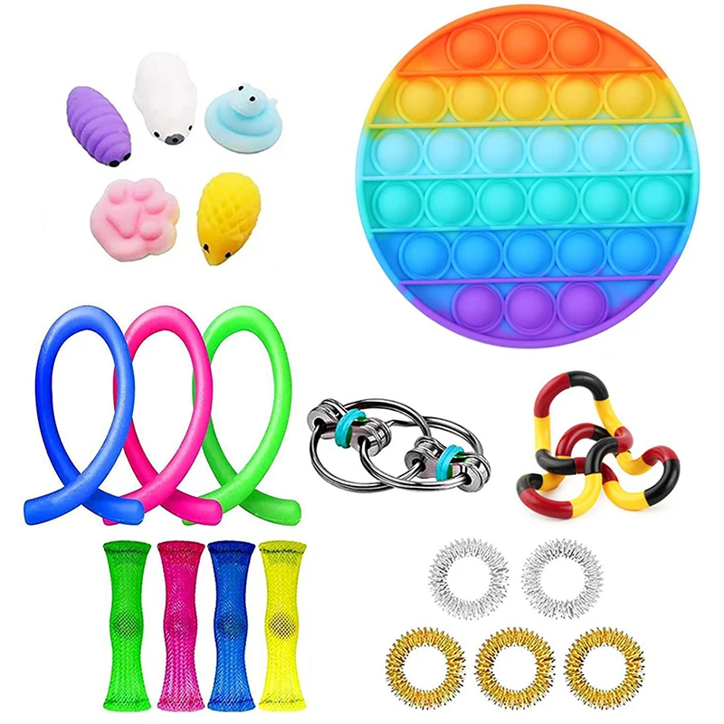 POP Fidget Toys Anti Stress Set Pop it Push Bubble Squeeze Toys Set Children Adult Stress Relief Fidget Spinner Popit Fidget Toy
POP Fidget Toys Anti Stress Set Pop it Push Bubble Squeeze Toys Set Children Adult Stress Relief Fidget Spinner Popit Fidget Toy
