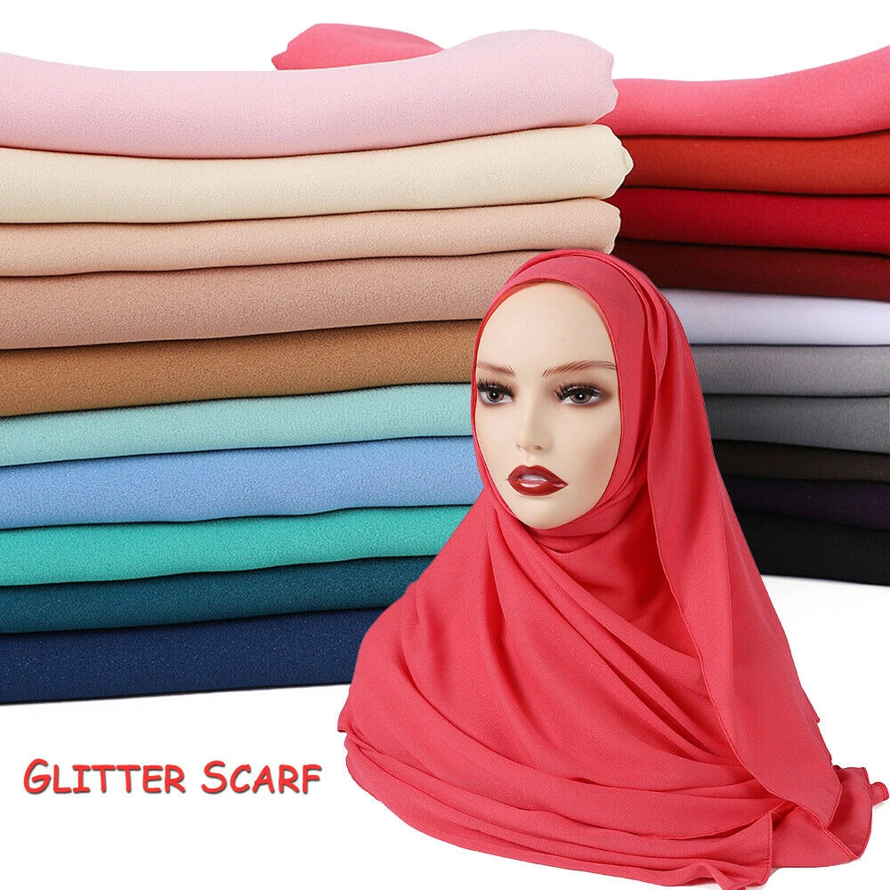 Shimmer Solid Color Hijab Long Viscose Women Muslim Scarves Shawl Bandana Turban Head Wraps
Shimmer Solid Color Hijab Long Viscose Women Muslim Scarves Shawl Bandana Turban Head Wraps