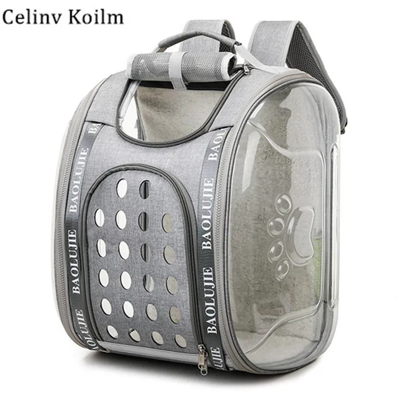 Celinv Koilm Transparent Cat Backpack Fashion Pet Bag Carrier For Dog Space Capsule Foldable Breathable Travel Bag Outdoor Carry
Celinv Koilm Transparent Cat Backpack Fashion Pet Bag Carrier For Dog Space Capsule Foldable Breathable Travel Bag Outdoor Carry