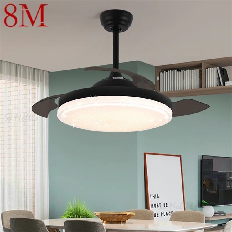 8M Modern Ceiling Fan Lights 3 Colors LED With Remote Control Home Decorative For Home Dining Room Bedroom Restaurant
8M Modern Ceiling Fan Lights 3 Colors LED With Remote Control Home Decorative For Home Dining Room Bedroom Restaurant