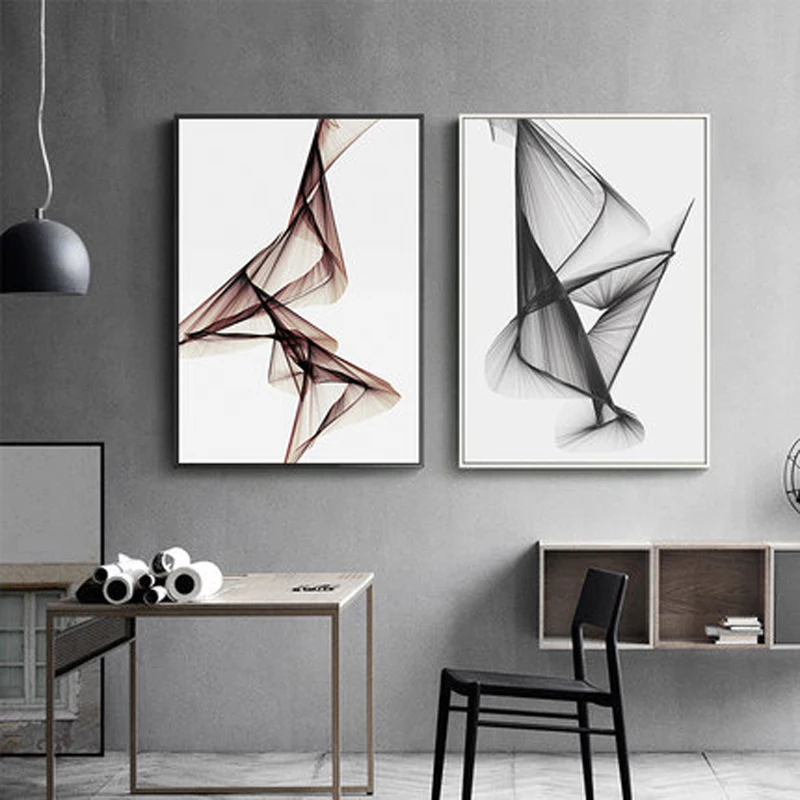 Black and White Poster Abstract Geometric Line Living Room Decoration Painting On Canvas Modern Minimalist Fantasy Line Mural
Black and White Poster Abstract Geometric Line Living Room Decoration Painting On Canvas Modern Minimalist Fantasy Line Mural