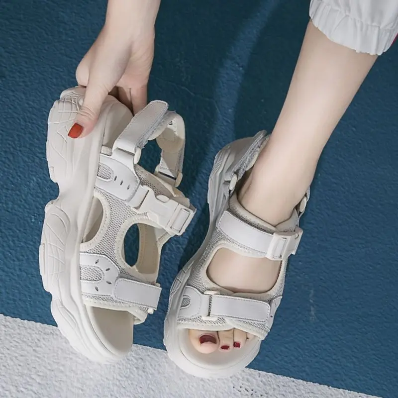 35-40 size Summer women shoes Height incresing shoes women sandals platform ladies shoes colleges students sandals ins gladiator
35-40 size Summer women shoes Height incresing shoes women sandals platform ladies shoes colleges students sandals ins gladiator
