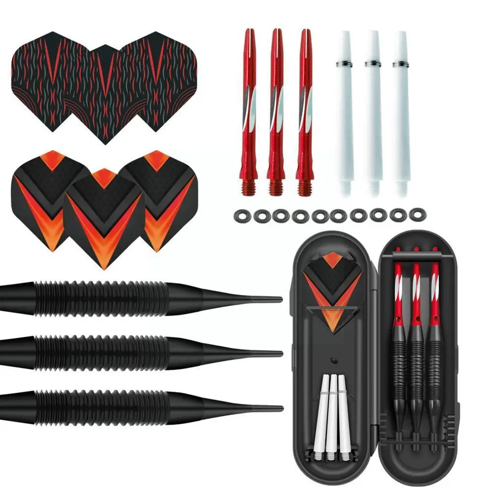 1 Box Professional Darts Contains Three Complete Darts 10 Washers 3 Spare Plastic and Rods For Game Spare Three D6M6
1 Box Professional Darts Contains Three Complete Darts 10 Washers 3 Spare Plastic and Rods For Game Spare Three D6M6