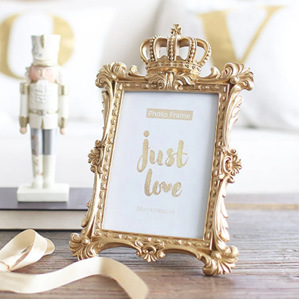 7inch Resin Photo Frame Decorative Luxury Picture Frame with Kickstand for Standing on Table(Style A)
7inch Resin Photo Frame Decorative Luxury Picture Frame with Kickstand for Standing on Table(Style A)