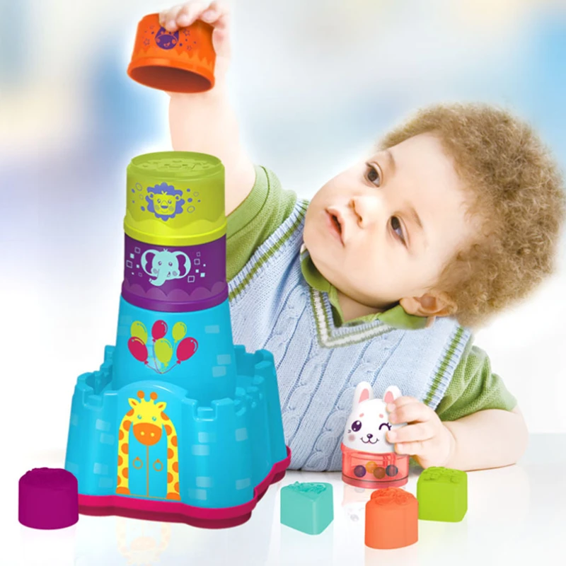 Baby Ring High Cognitive Building Block Castle High Rainbow Cup children beach puzzle toys
Baby Ring High Cognitive Building Block Castle High Rainbow Cup children beach puzzle toys