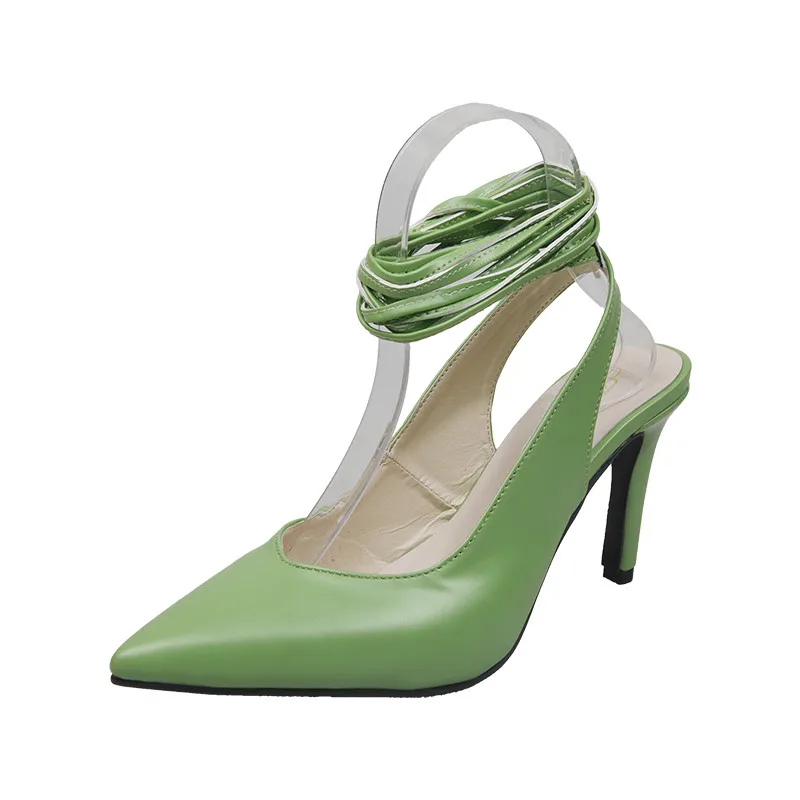 Large Size Summer Heeled Sandal Women Shoes High Heels Sandals 7CM Women Pointed Toe Cross Strap Sexy Wedding Party Shoes Lady
Large Size Summer Heeled Sandal Women Shoes High Heels Sandals 7CM Women Pointed Toe Cross Strap Sexy Wedding Party Shoes Lady