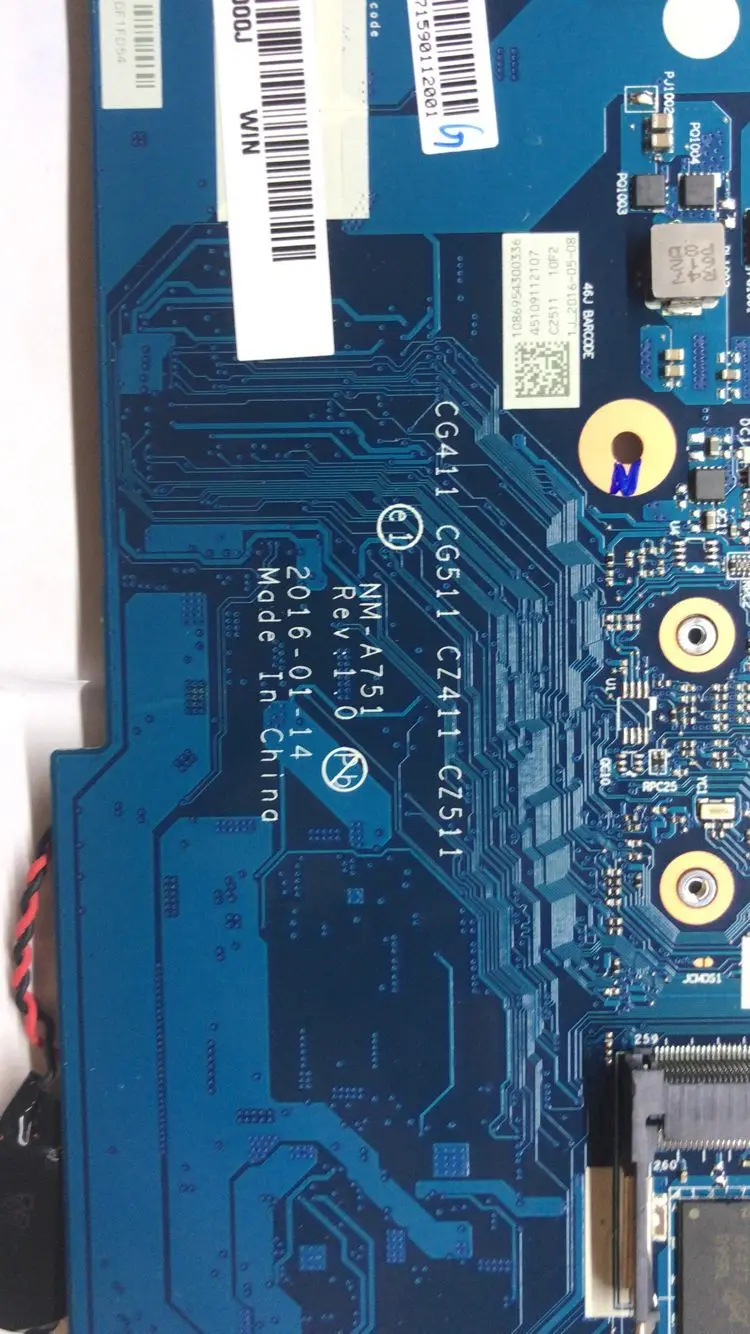 KEFU For Lenovo 310-15ISK 510-15ISK CG411 CG511 CZ411 CZ511 Laptop Motherboard CPU I5 6200U DDR4 4G RAM GT940M 2G 100% Test Work
KEFU For Lenovo 310-15ISK 510-15ISK CG411 CG511 CZ411 CZ511 Laptop Motherboard CPU I5 6200U DDR4 4G RAM GT940M 2G 100% Test Work