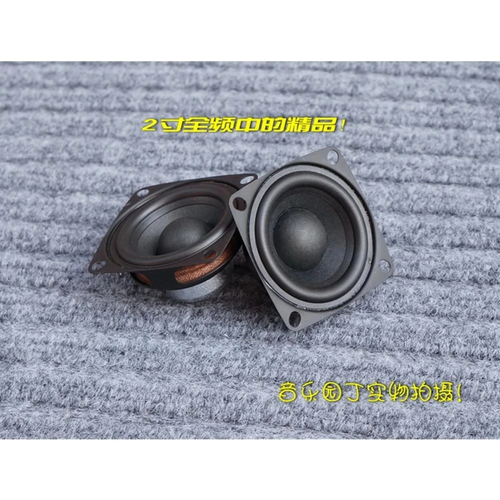 Одна пара 2 "дюймовый 8Ω 12 Вт HIFI полный диапазон аудио Динамик высокое Мощность Динамик
Одна пара 2 "дюймовый 8Ω 12 Вт HIFI полный диапазон аудио Динамик высокое Мощность Динамик
