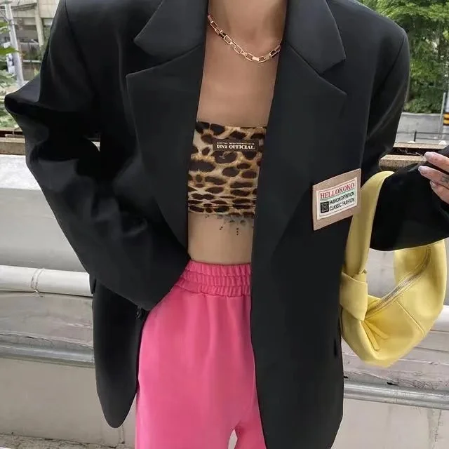 Leopard Spaghetti Strap Crop Top T-shirt Women Sexy High Waist Basic Summer Clothes Cropped Vintage Tee Shirt Femme Tops Woman
Leopard Spaghetti Strap Crop Top T-shirt Women Sexy High Waist Basic Summer Clothes Cropped Vintage Tee Shirt Femme Tops Woman