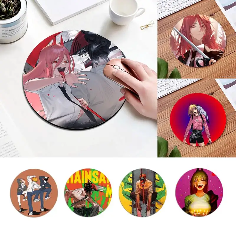 Chainsaw Man Office Mice Gamer Soft Mouse Pad Comfortable Round Mouse Pad Planet Series Mat Desktop DIY Custom desk mat
Chainsaw Man Office Mice Gamer Soft Mouse Pad Comfortable Round Mouse Pad Planet Series Mat Desktop DIY Custom desk mat