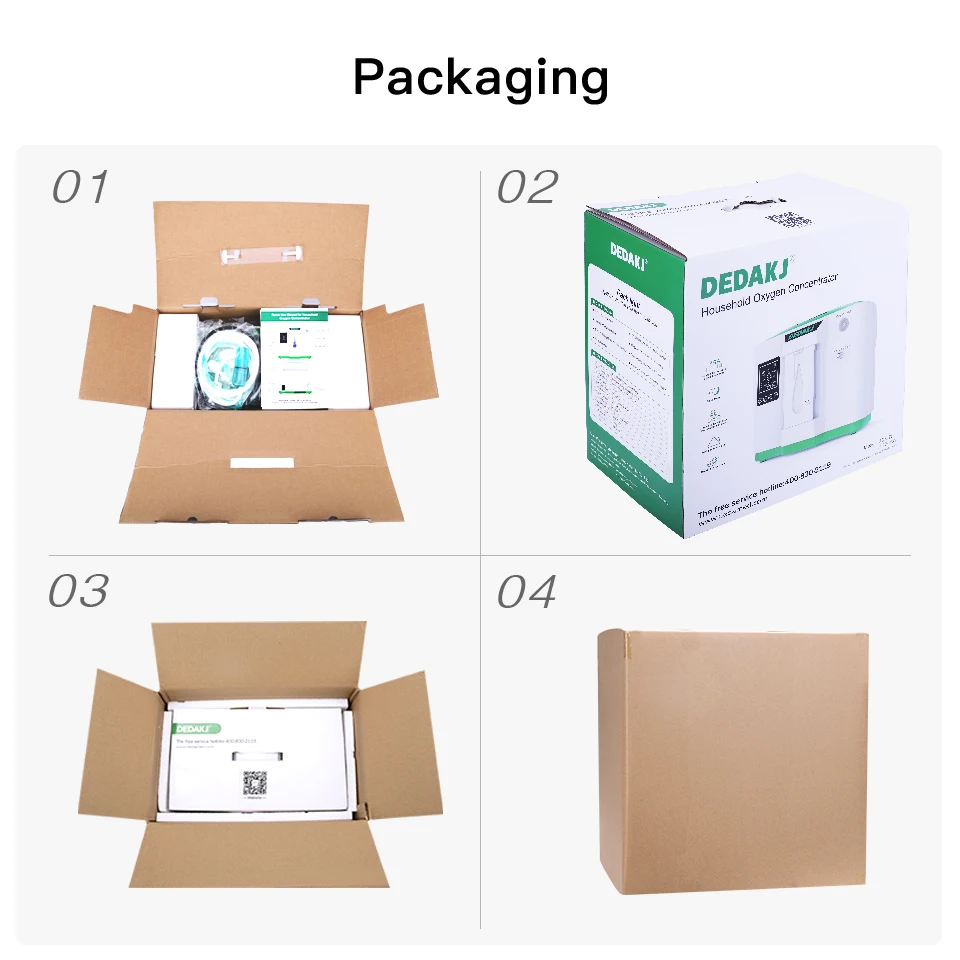 DEDAKJ NEW DE-2AW 2L-9L Household Oxygen Concentrator Low Operation Noise Oxygen Generator Oxygene Machine With Atomization
DEDAKJ NEW DE-2AW 2L-9L Household Oxygen Concentrator Low Operation Noise Oxygen Generator Oxygene Machine With Atomization