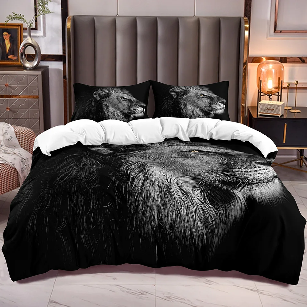 Teens Room Duvet Cover with Lion Print Animal Theme Lion Comforter Bedding Cover Sets withKids Quilt Cover Zipper Closure
Teens Room Duvet Cover with Lion Print Animal Theme Lion Comforter Bedding Cover Sets withKids Quilt Cover Zipper Closure