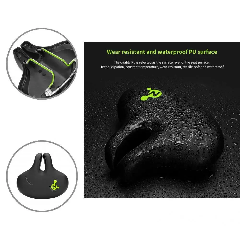 Bicycle Saddle Waterproof Wear Resistant Cozy Smooth Curves Bicycle Seat Bike Seat for Bicycle
Bicycle Saddle Waterproof Wear Resistant Cozy Smooth Curves Bicycle Seat Bike Seat for Bicycle