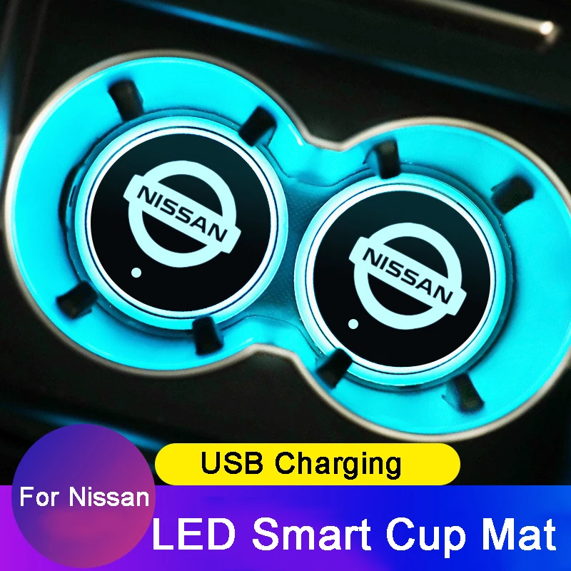 Car Led Water Cup Mat for Nissan Qashqai J11 J10 Leaf Juke Patrol Micra X Trail T32 Tiida Navara Nismo Note Teana J32 Pathfinder
Car Led Water Cup Mat for Nissan Qashqai J11 J10 Leaf Juke Patrol Micra X Trail T32 Tiida Navara Nismo Note Teana J32 Pathfinder