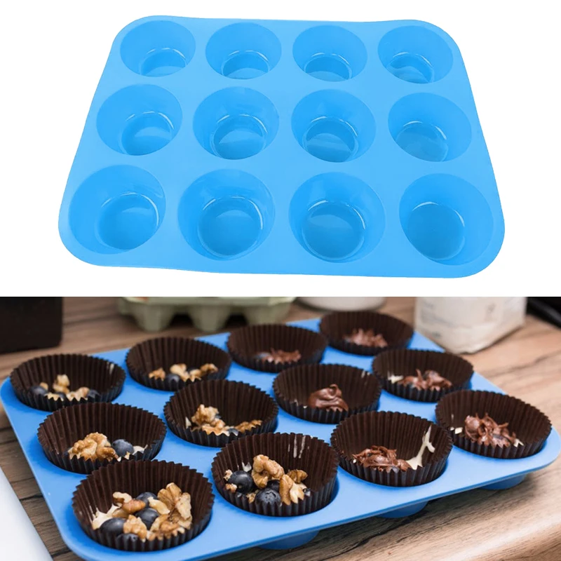 Silicone Muffin Cupcake Baking Pan Non Stick Microwave Mold Tray for Kitchen C44
Silicone Muffin Cupcake Baking Pan Non Stick Microwave Mold Tray for Kitchen C44
