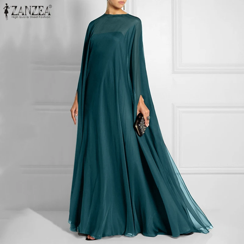 ZANZEA Elegant Autumn Women Maxi Long Dress Casual O Neck Robe Long Sleeve Party Sundress Femme Kaftan Solid Baggy Vestidos 2PC
ZANZEA Elegant Autumn Women Maxi Long Dress Casual O Neck Robe Long Sleeve Party Sundress Femme Kaftan Solid Baggy Vestidos 2PC