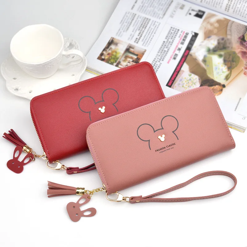 Disney Mickey Mouse Grote Leuke Portemonnee Dame Lange Rits Kwastje Sleutel Portemonnee Student Kleine Mini Portemonnee Minnie K
Disney Mickey Mouse Grote Leuke Portemonnee Dame Lange Rits Kwastje Sleutel Portemonnee Student Kleine Mini Portemonnee Minnie K