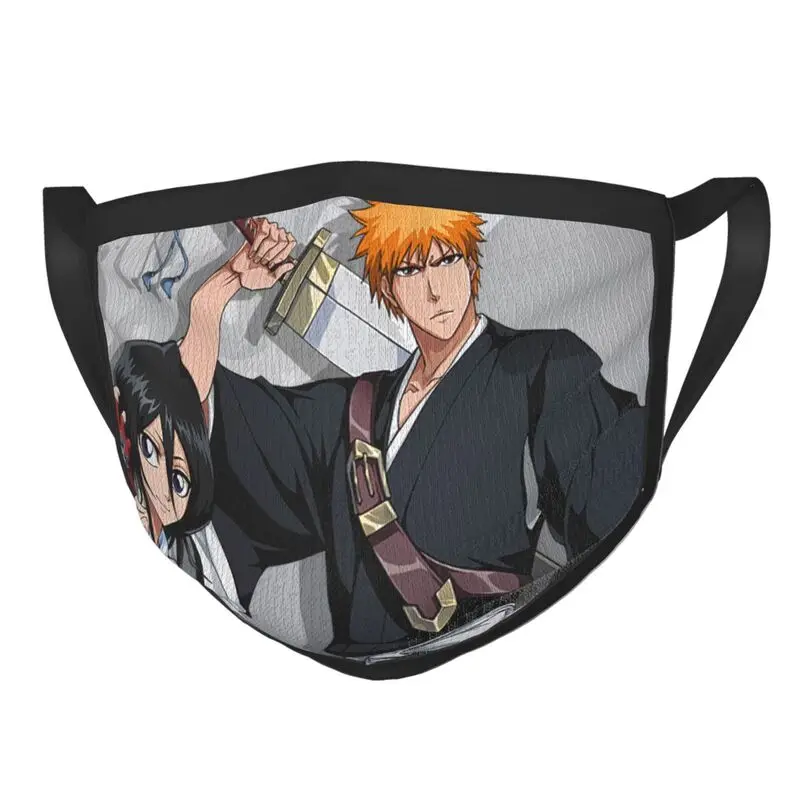 Аниме отбеливающая маска для лица Мужская Пылезащитная манга Kurosaki Ichigo защитный