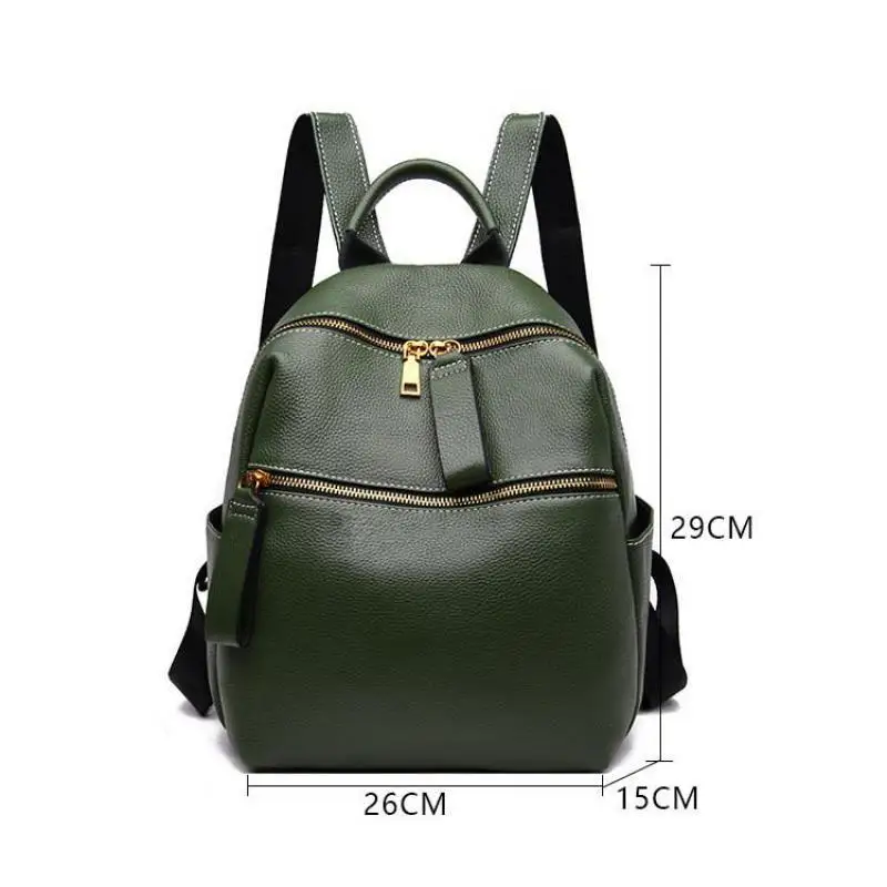 MOTAORA 2021 New Women's Fashion Backpack Luxury Genuine Leather Solid Bags For Girl High Quality Cowhide Casual Backpack Ladies
MOTAORA 2021 New Women's Fashion Backpack Luxury Genuine Leather Solid Bags For Girl High Quality Cowhide Casual Backpack Ladies