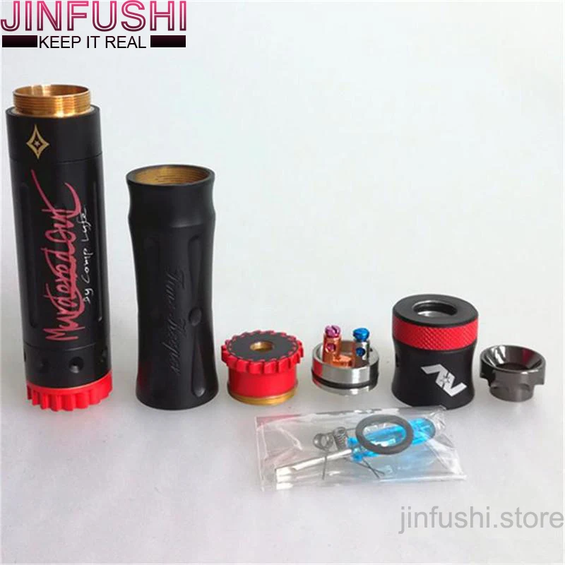 NEW Electronic Cigarette Mechanical Kit Avid Lyfe Double Tube Timekeeper V2 Mechanical Mod and AV RDA 510 Thread 18650 Battery
NEW Electronic Cigarette Mechanical Kit Avid Lyfe Double Tube Timekeeper V2 Mechanical Mod and AV RDA 510 Thread 18650 Battery