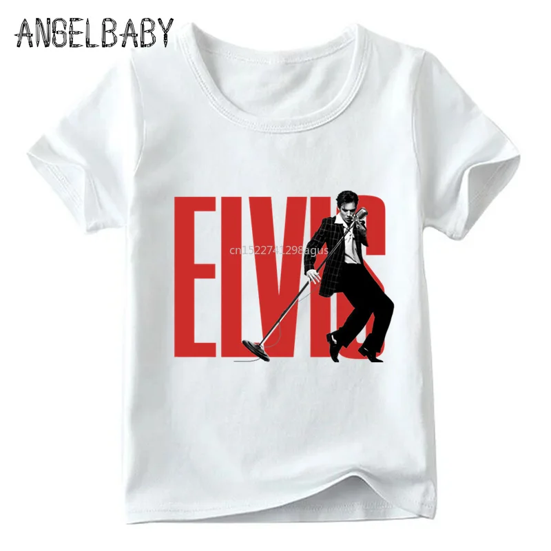 Children Elvis Presley King of Rock Print T shirt Boys and Girls Summer White Tops Kids Fashion Casual T-shirt,ooo473
Children Elvis Presley King of Rock Print T shirt Boys and Girls Summer White Tops Kids Fashion Casual T-shirt,ooo473