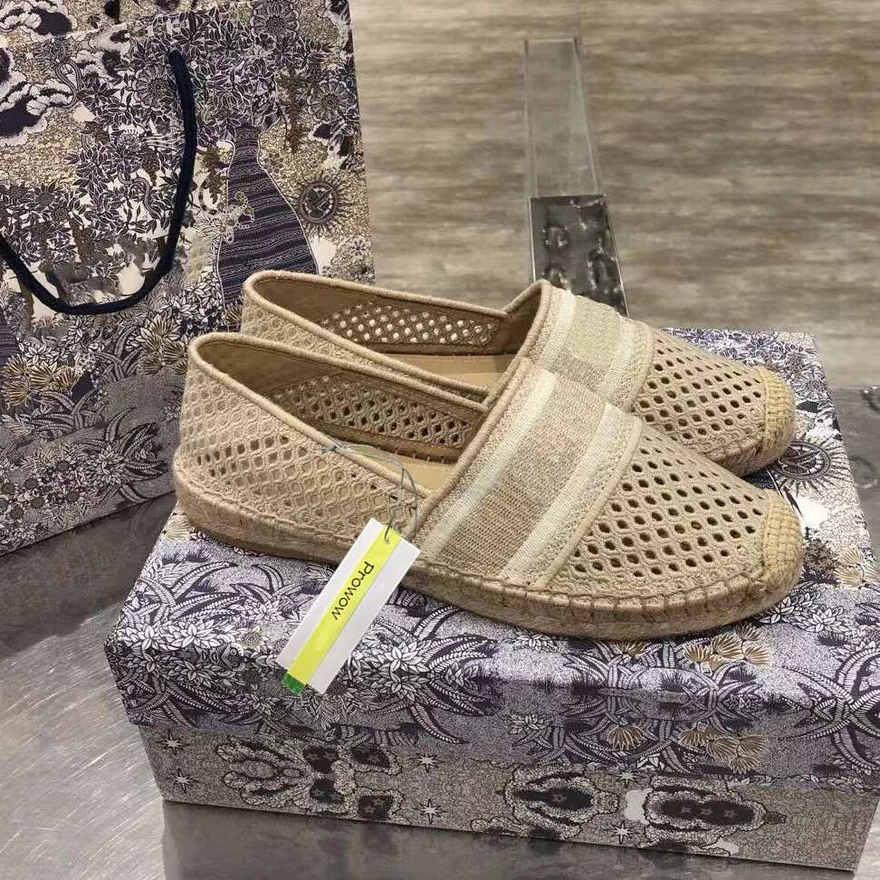 Prowow New Summer HIgh Quality Breathable Mesh Luxury Brand Espadrilles Women Sandals Designer Flats Shoes Women Zapatos Mujer
Prowow New Summer HIgh Quality Breathable Mesh Luxury Brand Espadrilles Women Sandals Designer Flats Shoes Women Zapatos Mujer