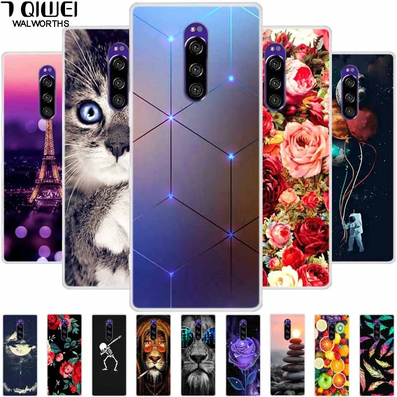 Для Sony Xperia 1 чехол для телефона мягкий силиконовый SO-03L TPU бампер Xperia1 Тонкий |