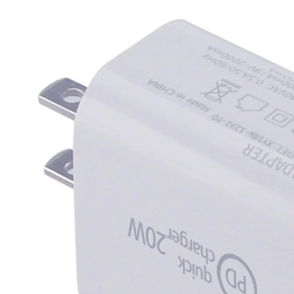 20W PD Charger Type-C USB Hub Wall Adapter Portable Quick Charging Universal Phone Charger for iPhone
20W PD Charger Type-C USB Hub Wall Adapter Portable Quick Charging Universal Phone Charger for iPhone