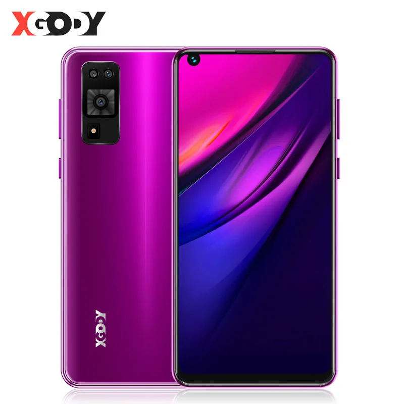 

XGODY X50 Celular Smartphone Android 10 6.8" 19:9 Full Screen 2GB 16GB MTK6580 Quad Core Cellphones 3000mAh 5MP 3G Mobile Phones