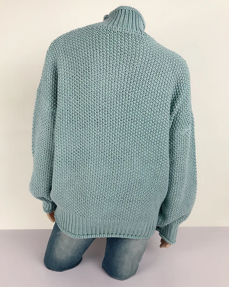 Turtleneck Women Sweater Jumpers Loose Autumn Long Sleeve Knitted Woman Pullovers Sweaters Casual 2020 Plus Size Winter Sweater
Turtleneck Women Sweater Jumpers Loose Autumn Long Sleeve Knitted Woman Pullovers Sweaters Casual 2020 Plus Size Winter Sweater
