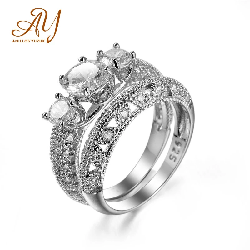 Женское Обручальное Кольцо Anillos Yuzuk, обручальное кольцо из стерлингового серебра 925 пробы с прозрачным фианитом, эффектные ювелирные украше...
Женское Обручальное Кольцо Anillos Yuzuk, обручальное кольцо из стерлингового серебра 925 пробы с прозрачным фианитом, эффектные ювелирные украше...