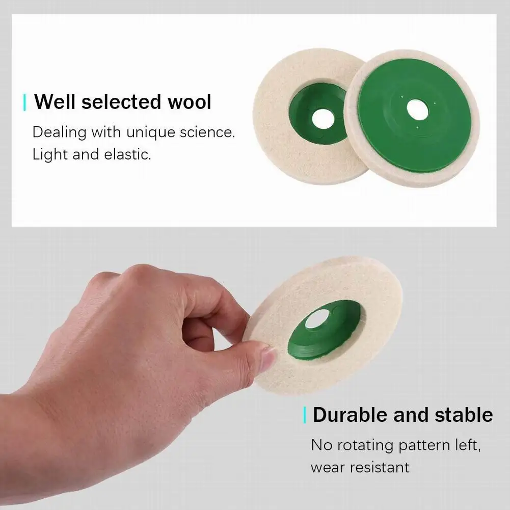 10pcs Wool Buffing Polishing Wheel for Drill 1008 mm Grinding Head for Angle Grinder
10pcs Wool Buffing Polishing Wheel for Drill 1008 mm Grinding Head for Angle Grinder