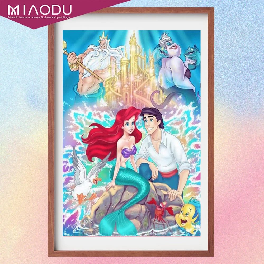 Disney Cartoon The Little Mermaid Ariel And Prince 5D Diamond Painting Cross Stitch Kits Embroidery Mosaic Resin Home Decor Gift
Disney Cartoon The Little Mermaid Ariel And Prince 5D Diamond Painting Cross Stitch Kits Embroidery Mosaic Resin Home Decor Gift